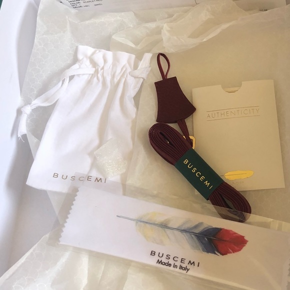 Buscemi Scarlet Red Sneakers - Picture 6 of 6